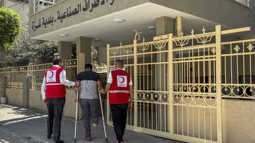 Gazze’de uzuv kayıplarına karşı protez desteği başladı
