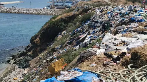 Erdek Kapıdağ Yarımadası’nda çevre kirliliği alarm veriyor