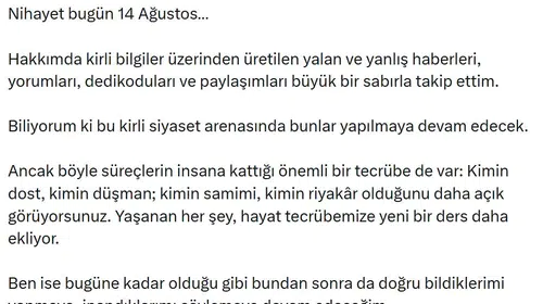 Ümit Dikbayır’dan ‘yalan haber’ açıklaması