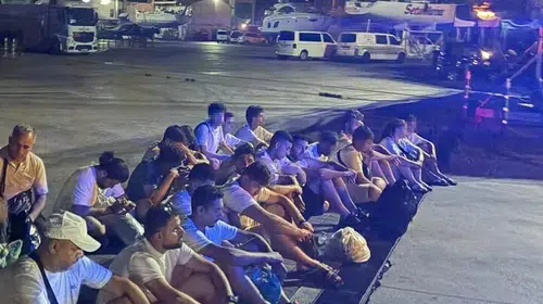 Marmaris'te Yasa Dışı Geçiş Girişimine Müdahale