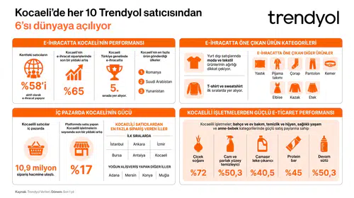 Kocaeli'nde e-ihracat atağı: Her 10 satıcıdan 6'sı küresel pazarda