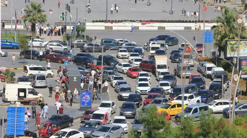 Samsun'da kayıtlı taşıt sayısı 555 bin 897'ye ulaştı