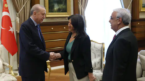 DEM Parti'den Erdoğan görüşmesi sonrası 'ortak irade' mesajı