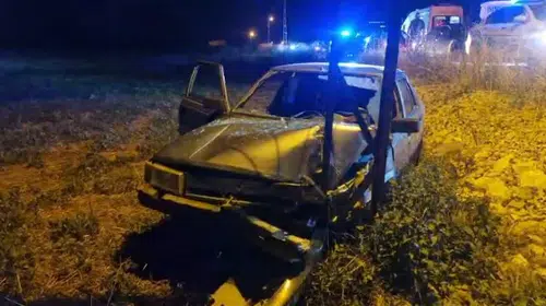 Alaca'da alkollü sürücü kaza yaptı: 2.86 promil
