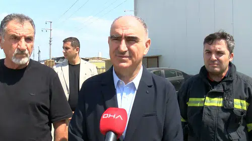 Salihli’de patlama sonrası tesiste iki kişi için arama