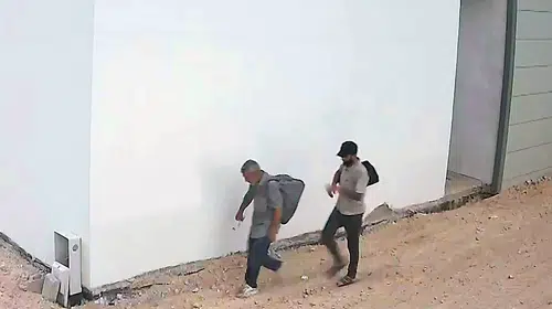 100 bin liralık inşaat malzemesini çalan 2 şüpheli, kamera kayıtlarıyla yakalandı
