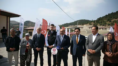 Sındırgı'da Depremzedeler İçin Konutlar Sahiplerini Buldu