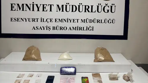 Esenyurt'ta uyuşturucu operasyonu: Zula evinde 7 kilo 470 gram madde ele geçirildi