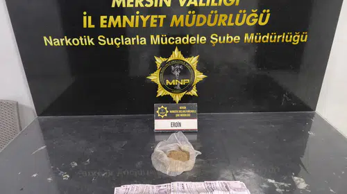 Mersin'de uyuşturucu operasyonunda ele geçen paraya el konuldu