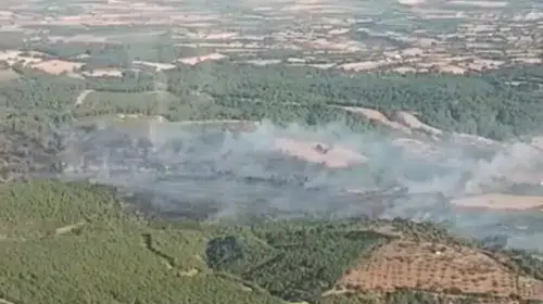 Çanakkale'deki orman yangınında sevindiren gelişme: Alevler dizginlendi