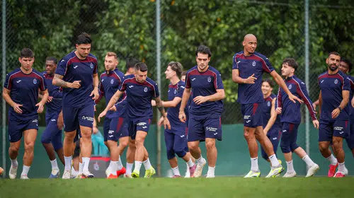 Trabzonspor, Budapeşte mesaisine başladı: Fabinho ilk kez takımla çalıştı