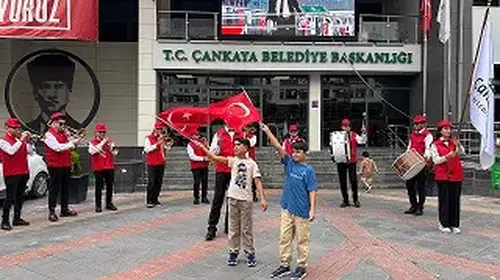 Başkentte 30 Ağustos coşkusu: Çankaya'da bayram etkinlikleri