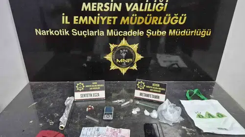 Mersin'de uyuşturucu operasyonlarında 90 şüpheli tutuklandı