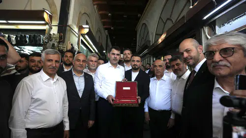 Kahramanmaraş Kapalı Çarşı esnafı yeni yerlerine kavuştu