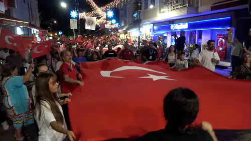 Şile'de 30 Ağustos coşkusu: Zafer Yürüyüşü'ne yoğun katılım