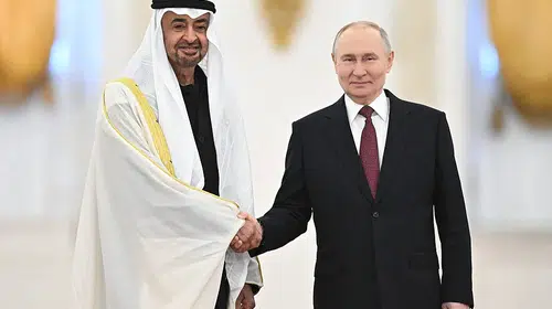 Putin ve Al Nahyan esir takası iş birliğini değerlendirdi