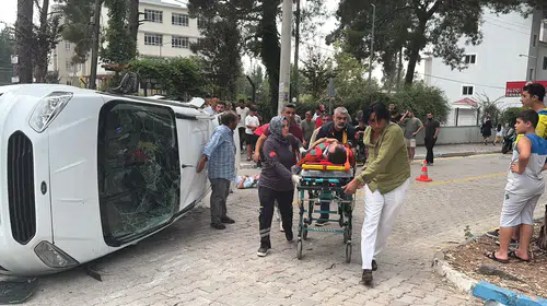 Düziçi’ndeki kavşak kazasında 5 kişi yaralandı