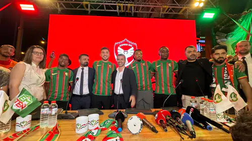 Amedspor'dan Gövde Gösterisi: 5 Yeni İsim İmza Attı