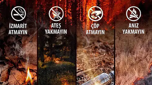 Bakan Yumaklı'dan kritik uyarı: Marmara, Ege ve Batı Akdeniz'de 3 günlük yangın alarmı