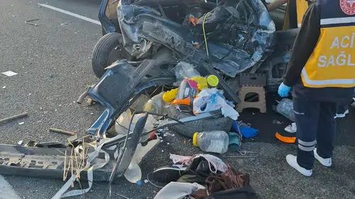 Gerede’deki kazada 2 kişi öldü, 2 kişi ağır yaralandı