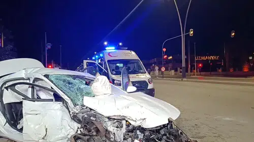Bursa Nilüfer'de gece yarısı kaza: 2 ölü, 2 yaralı