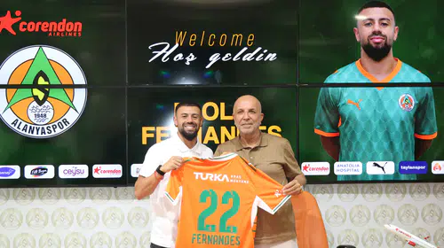 Alanyaspor'un yeni kanadı Fernandes: Beşiktaş maçı harika bir başlangıçtı