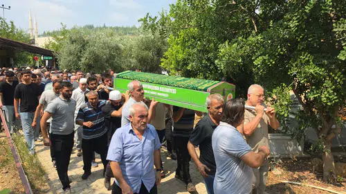 Akıntıya kapılan lise öğrencisi Kerem Can için Kozan'da hüzünlü veda