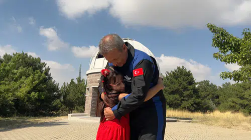 Zehra’nın Ay gözlemi, Gezeravcı buluşmasıyla taçlandı