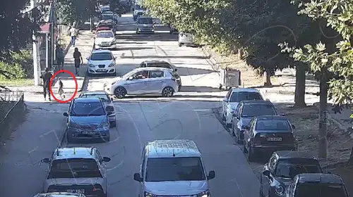 Eskişehir'de 3 yaşındaki Elif'in can verdiği kazanın dehşet anları kamerada