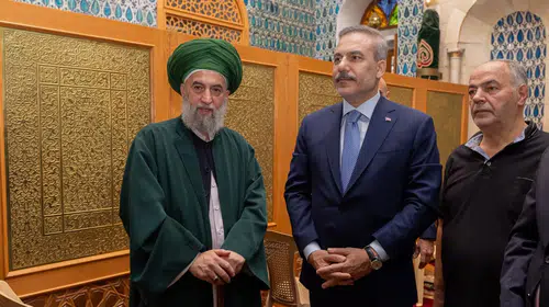 Dışişleri Bakanı Fidan'ın Suriye temaslarında manevi duraklar öne çıktı