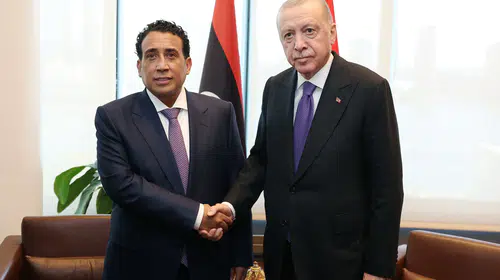 New York'ta kritik Libya zirvesi: Erdoğan ve Menfi bir araya geldi