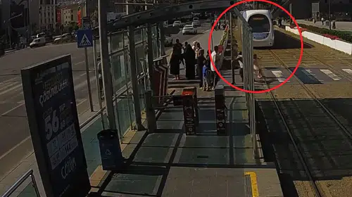 Samsun'da saniyelerle yarış: Güvenlik görevlisinin refleksi faciayı önledi