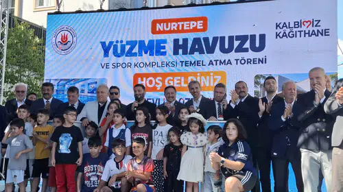 Kağıthane'de spor seferberliği: Nurtepe'ye modern kompleksin temelleri atıldı