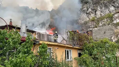 Pekmez telaşı felaketle bitti: Tatbikata giden itfaiye ekipleri alevlerin arasına daldı
