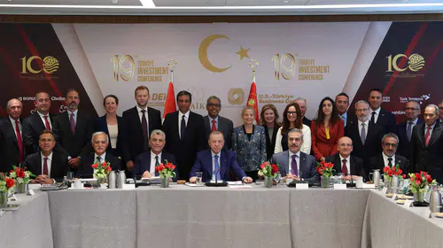 Erdoğan'dan ABD ile ticaret mesajı: 100 milyar dolarlık hedef için kararlılık vurgusu