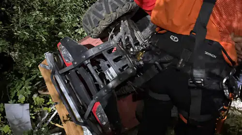 Artvin'de acı kaza: ATV ile şarampole uçan sürücü kurtarılamadı