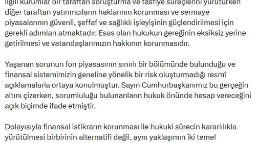İletişim Başkanı Duran'dan fon soruşturması açıklaması: Hukuk önünde hesap verecekler
