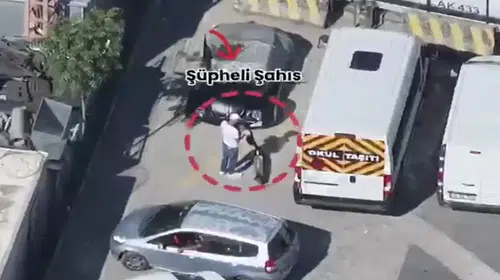 Skuterle polisten kaçmaya çalıştı: 54 suç kaydı olan şüpheli dronla kıskıvrak yakalandı