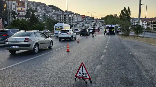 Mudanya'da motosiklet kazası: Bir kişi hastanelik oldu