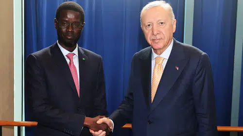 New York'ta kritik zirve: Erdoğan ve Faye bir araya geldi