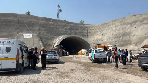 Gaziantep'teki tünel şantiyesinde facia: Demirlerin esnemesi bir işçiyi hayattan kopardı