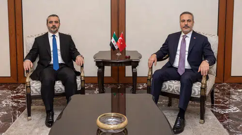 Ankara'da kritik diplomasi: Dışişleri Bakanı Fidan'dan Suriyeli mevkidaşına kabul