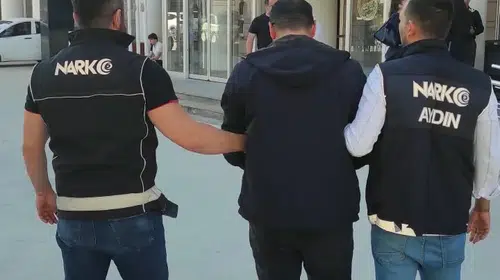 Kuşadası'nda narkotik baskını: Zehir taciri cezaevine gönderildi