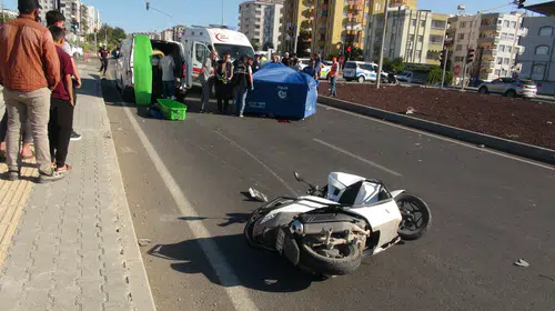 Kilis'te acı kaza: Motosiklet sürücüsü hayatını kaybetti