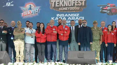 Mardin'de Teknoloji Rüzgarı: İnsansız Kara Araçları Yarışması Başladı