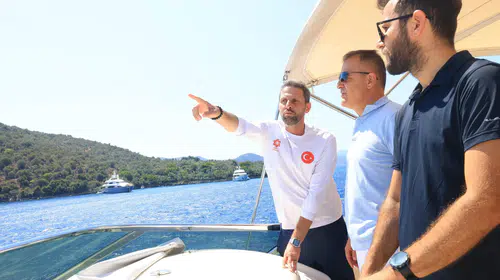 Bakan Kurum'un Fethiye ziyareti öncesi kritik denetim: Körfezde dev temizlik başlıyor