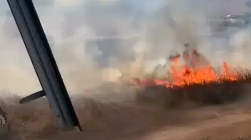 İnegöl'de korkutan yangın: Yerleşim yerlerinin dibinde alevler yükseldi