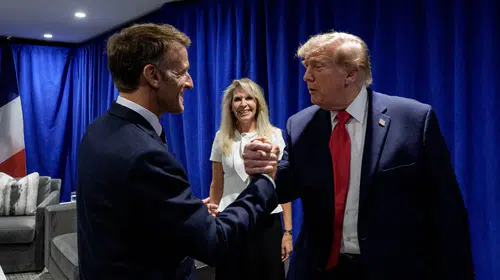 New York'ta kritik zirve: Macron ve Trump'tan küresel krizlere ortak çözüm arayışı