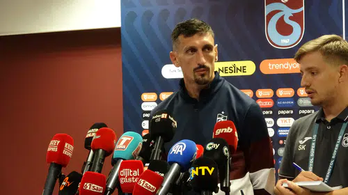 Trabzonspor'da Savic'ten galibiyet sonrası özgüven vurgusu