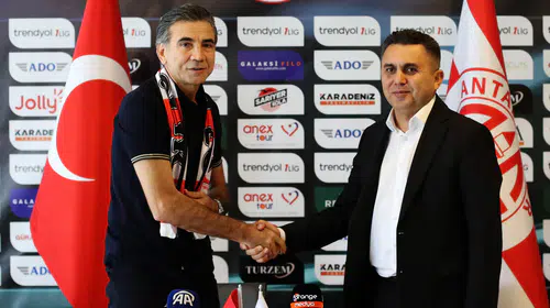 Antalyaspor'da Osman Özköylü dönemi resmen başladı